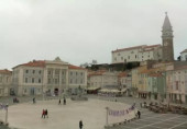 Obraz podglądu z kamery internetowej Tartini Square - Piran